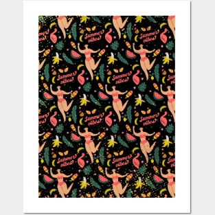 Summer Pattern Posters and Art